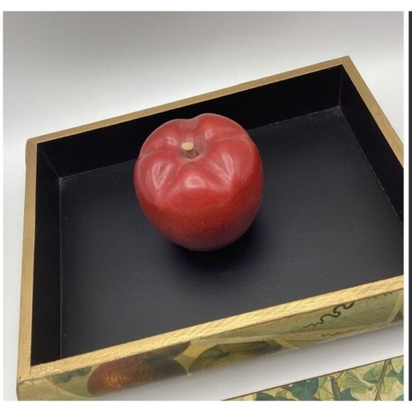 3 lot: Limoges Hand Painted Trinket Box, Decoline NY Lidded Box, & Lacquered - Picture 12 of 16